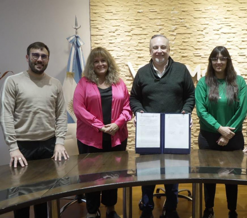 Villa María: Por pasantías y capacitación de recursos humanos, la Municipalidad firmó un acuerdo con Fundación CIEP