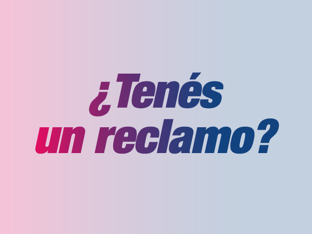 Reclamos
