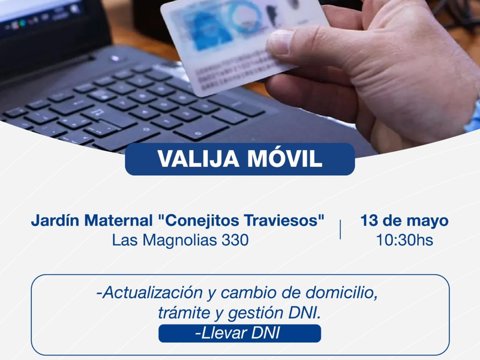 La Valija Móvil llega a barrio Las Acacias