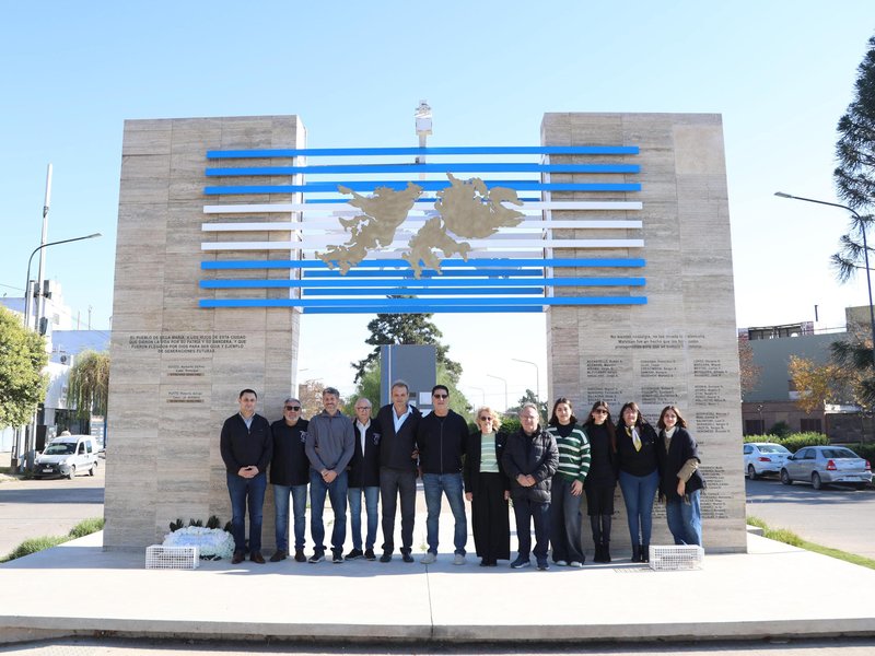 El municipio rindió homenaje al Héroe de Malvinas Norberto Delfín Güizzo