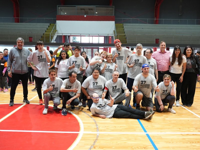 Comenzó la Liga Deportiva para Jóvenes con Discapacidad