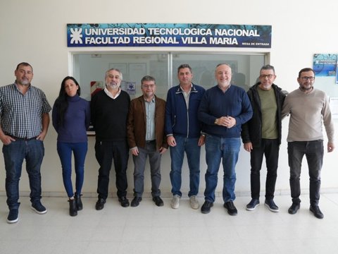 Accastello participó de reunión de decanos de UTN de la región que proyectan un centro logístico