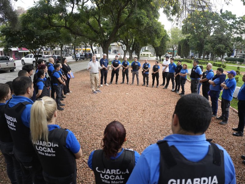 Accastello destacó la labor de la Guardia Local y se trazaron nuevos objetivos