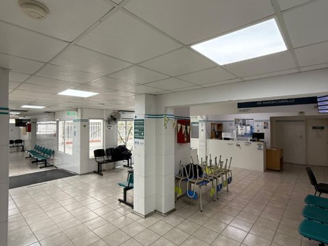 El municipio instaló el 100% de luces LED en el interior de la Asistencia Pública