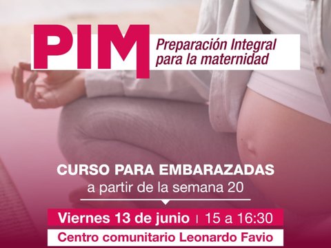 La Asistencia Pública realizará un curso de preparación integral para la maternidad
