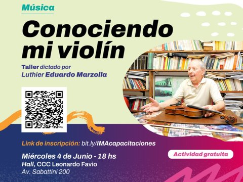 El Instituto Municipal de las Artes lanza tres capacitaciones destinadas a estudiantes y docentes de música