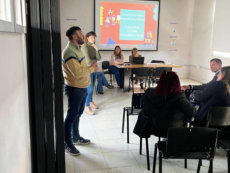 El municipio realizó una capacitación sobre protección de derechos de la niñez y adolescencia