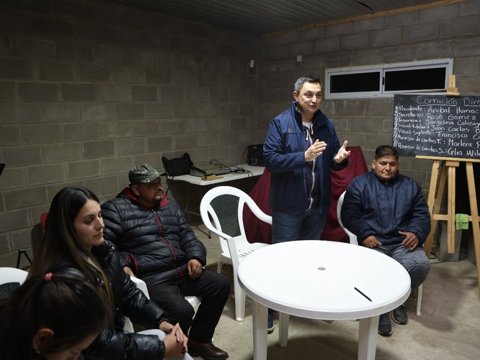Programa PerteneSer: municipio acompañó la realización de la asamblea ordinaria de la Comunidad Boliviana