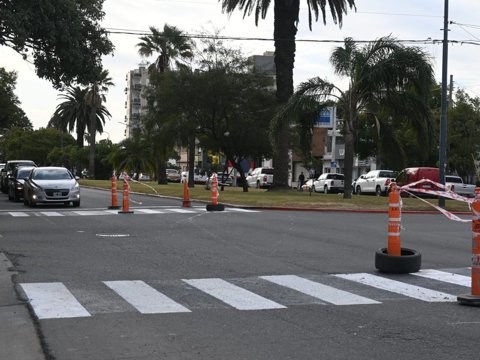 Continúa la renovación de sendas peatonales y ochavas