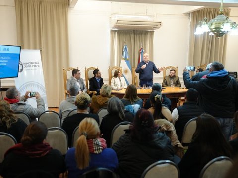 Se presentó el Plan Municipal de Abordaje Integral de Consumos Problemáticos