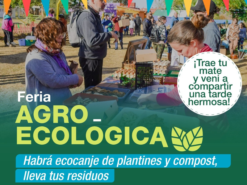 Este domingo se realizará una nueva edición de la Feria Agroecológica en la Escuela Granja