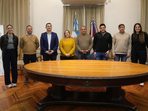 Se realizó una reunión de trabajo con flamantes autoridades del Colegio de Ingenieros Especialistas
