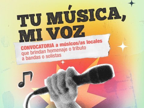 Convocatoria a músicos locales que rindan homenajes o tributos