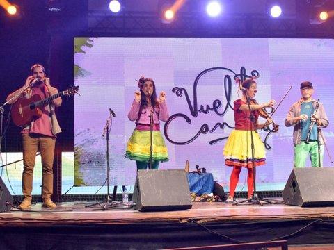 Fiesta Infantil: "Vuelta Canela" le puso música al cierre de las Vacaciones de Invierno