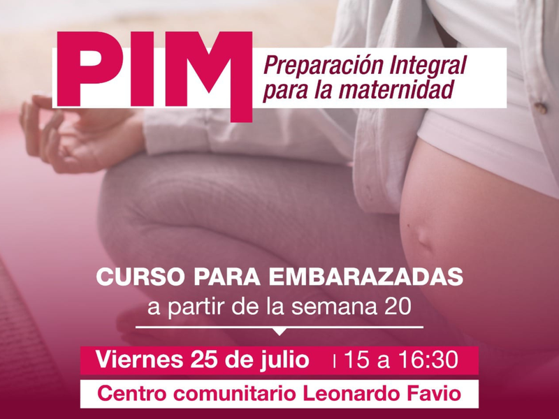 Continúa el curso para embarazadas que impulsa la Asistencia Pública