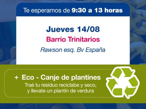 El Mercado de Abaratamiento llega mañana a barrio Trinitarios
