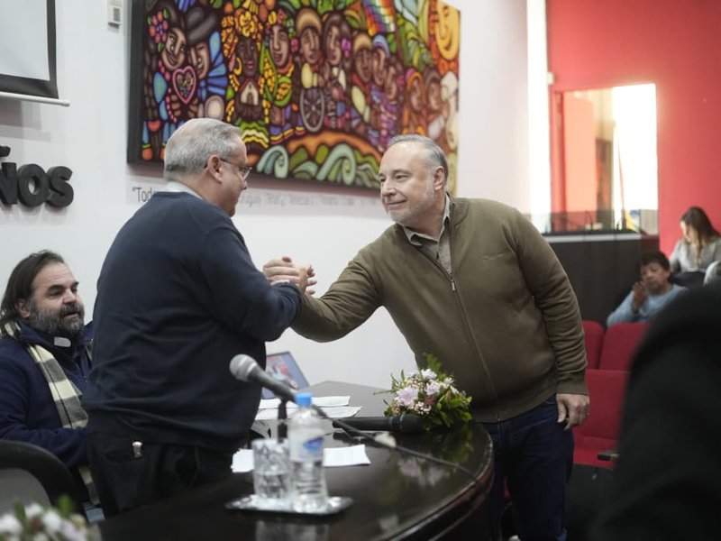 Accastello participó de la conferencia del cardenal Ángel Sixto Rossi en Villa María