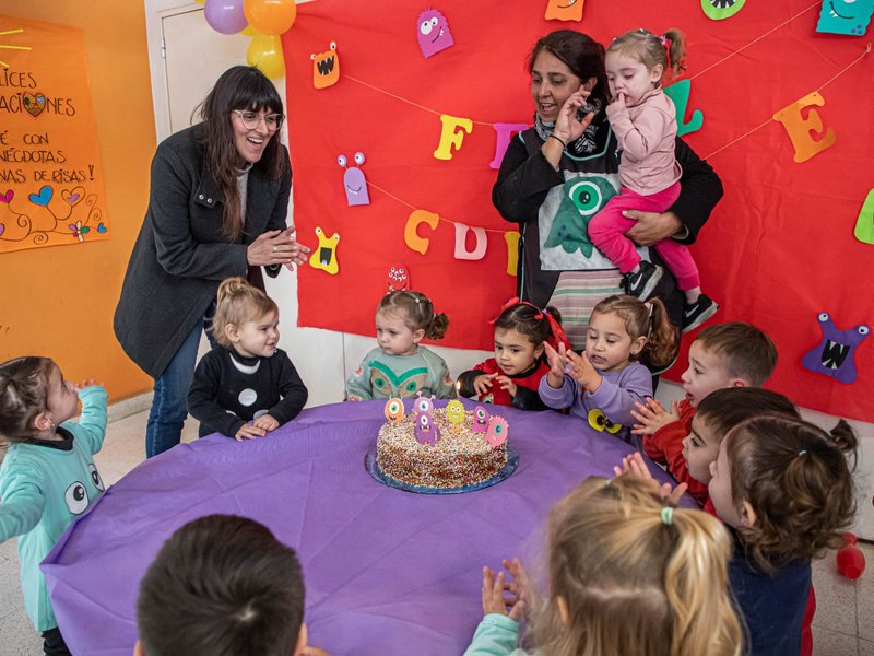 Los Centros de Promoción Familiar celebran los cumpleaños de las infancias