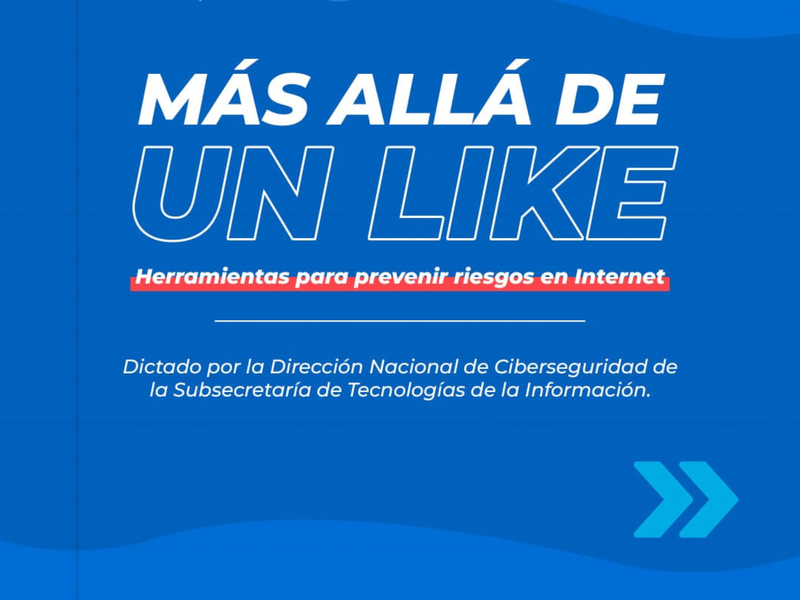 Comienza el ciclo de talleres “Más allá del Like” para prevenir riesgos en internet