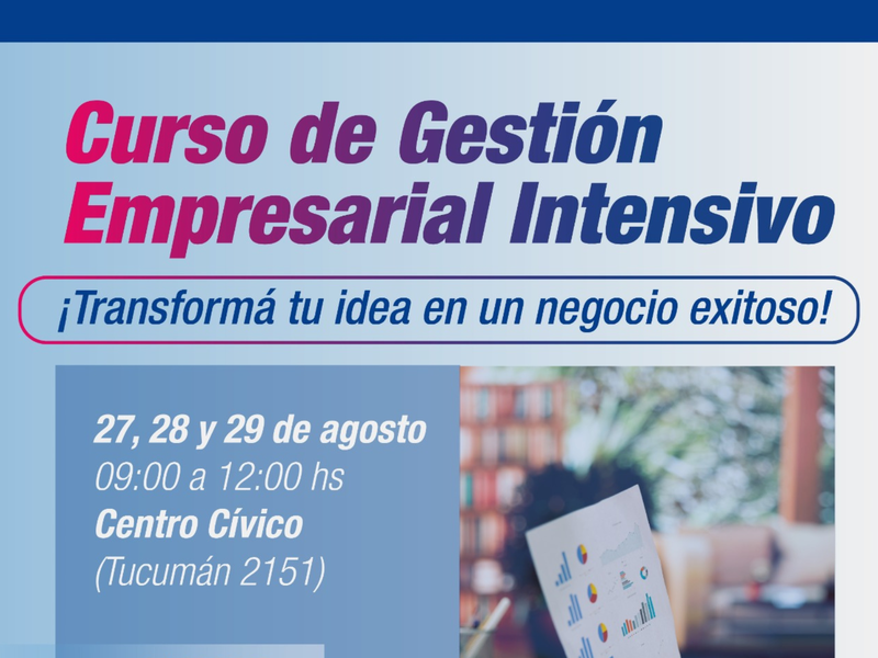 Se desarrollará un curso gratuito de gestión empresarial para emprendedores