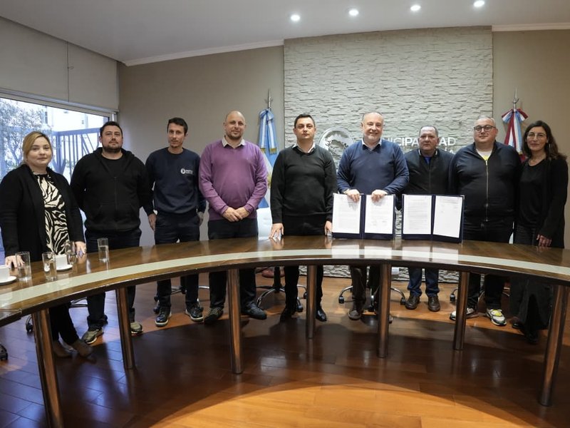 Estudiantes de la escuela de bomberos realizarán las prácticas profesionalizantes y pasantías en ámbitos municipales