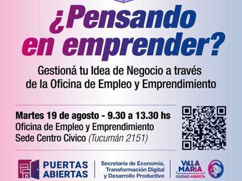 Programa Puertas Abiertas: jornada de formación destinada a nuevos emprendedores