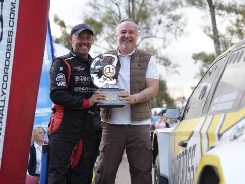 El intendente Accastello participó de la premiación del Rally Cordobés en la Sociedad Rural
