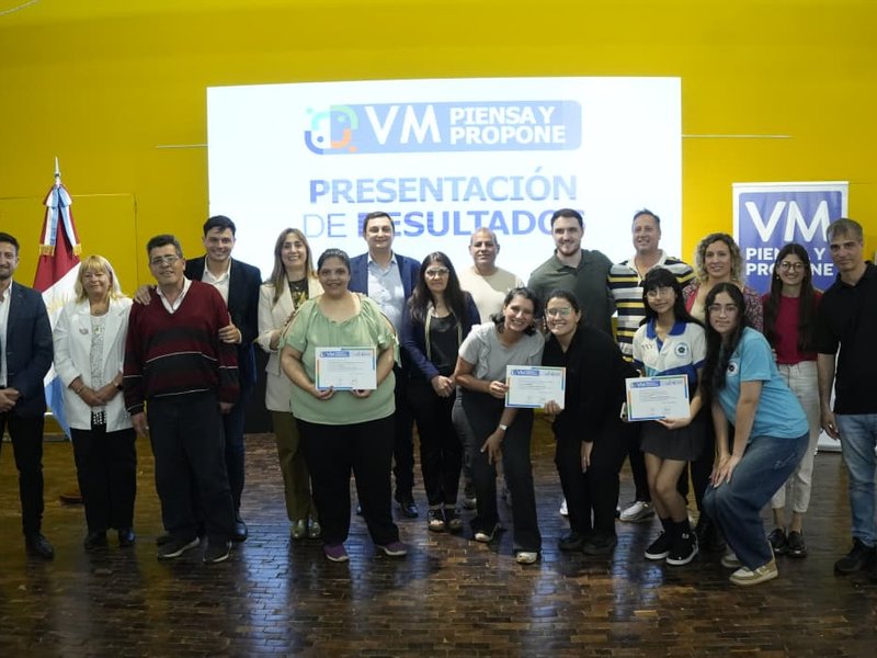 El municipio presentó los resultados del programa “VM Piensa y Propone 2025”