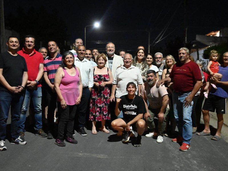 Barrio Belgrano ya cuenta con el 100% de iluminación led