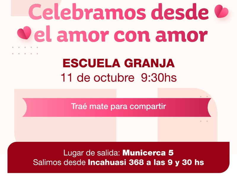 Homenaje a las madres con un encuentro especial en la Escuela Granja