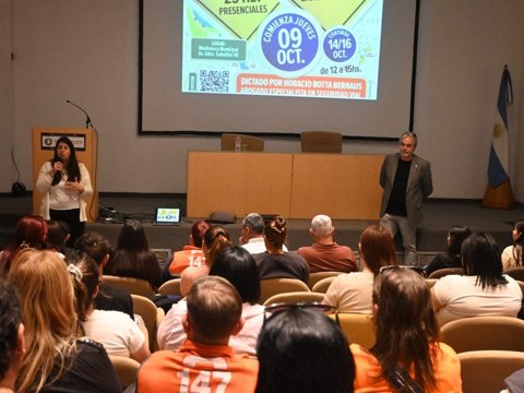 Se desarrolló la primera jornada del Curso de Formación para Inspectores de Tránsito