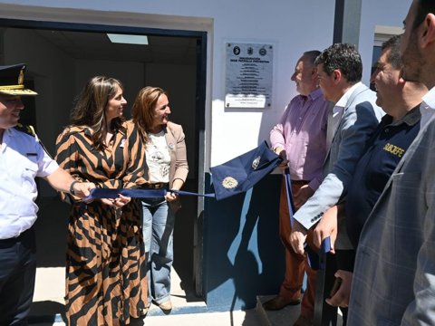 El intendente Accastello y la vicegobernadora Myriam Prunotto habilitaron la nueva sede de la Patrulla Preventiva