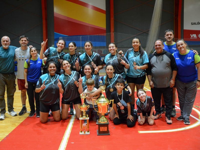 Unión Negro y Fusión campeones de las Ligas Municipales de Vóley