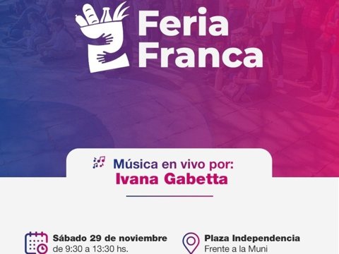 Se realizará una nueva edición de la Feria Franca en Plaza Independencia