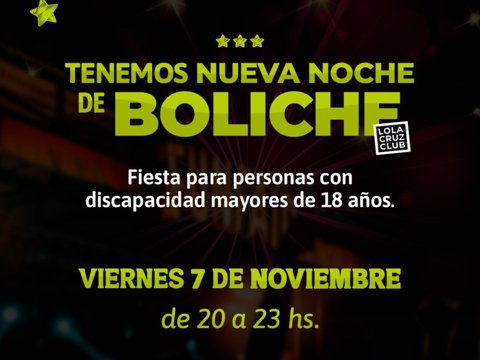 Se viene una nueva noche de Boliche Inclusiva