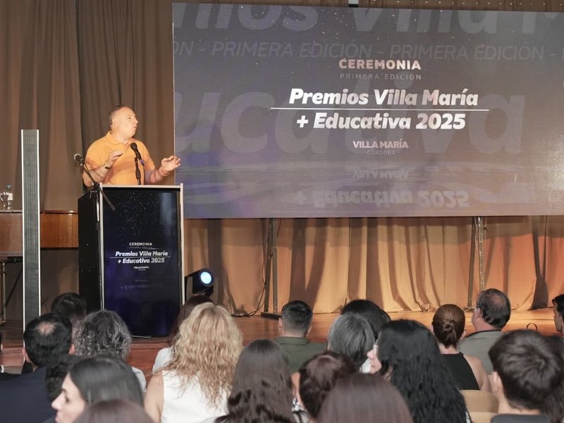 Se entregaron los premios Villa María + Educativa 2025