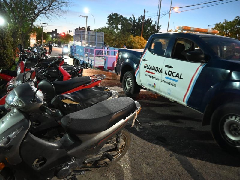 Se retuvieron más de 30 motocicletas y 5 automóviles en distintos operativos realizados durante el fin de semana
