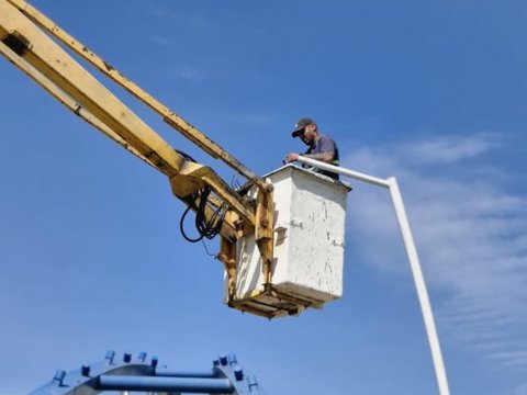 Villa María 100% led: se completó el recambio total de luminarias viales en el Puente Perón