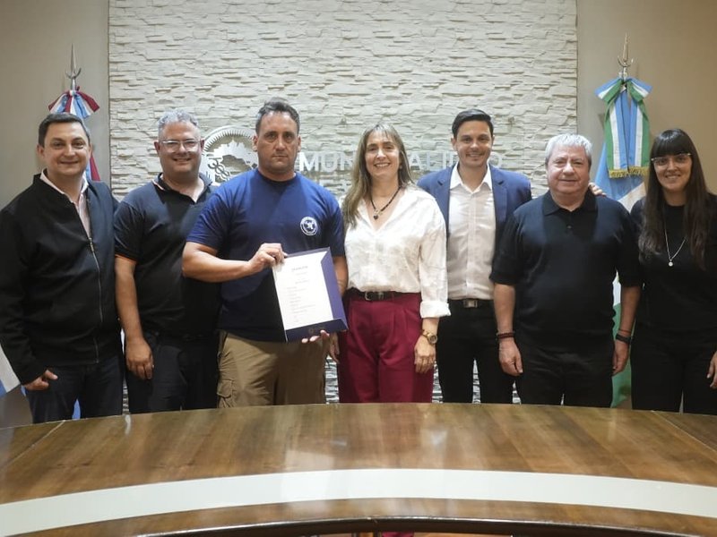 El CEMDI y los Bomberos recibieron un nuevo aporte económico proveniente del sistema de Estacionamiento Medido