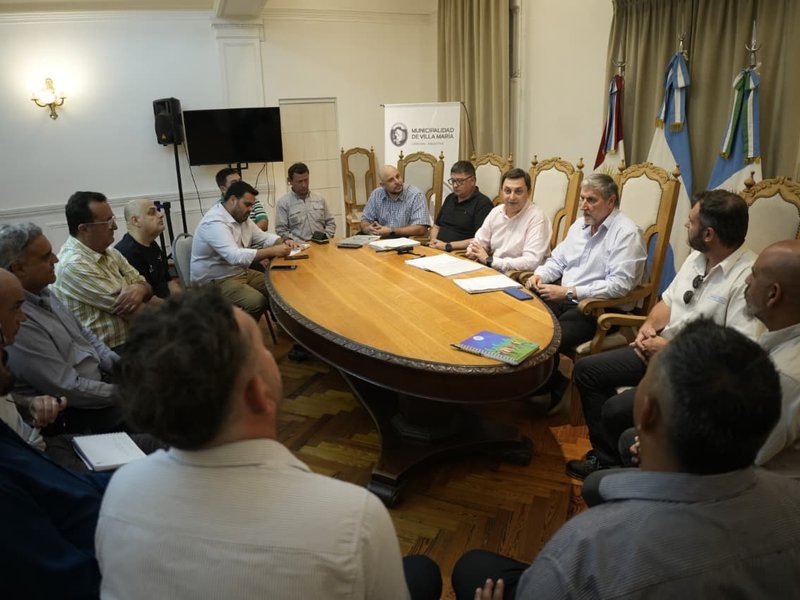 Defensa Civil se reunió con prestadores de servicios