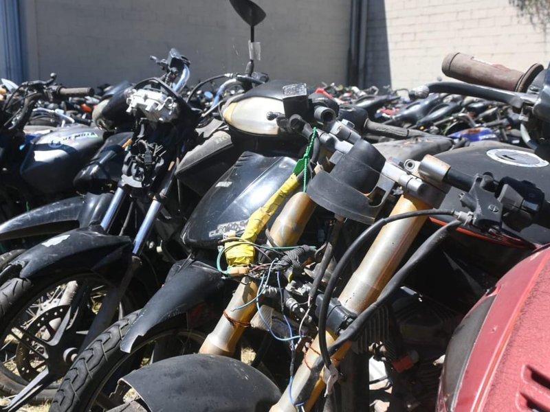 El municipio realizó una subasta pública de motovehículos en desuso