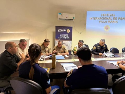 El municipio planifica junto a fuerzas provinciales y federales la seguridad del 58º Festival Internacional de Peñas