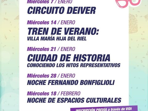 Se realizarán recorridos culturales por espacios históricos de la ciudad