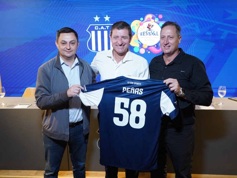 Festival de Peñas: firma de convenio de cooperación con el Club Atlético Talleres