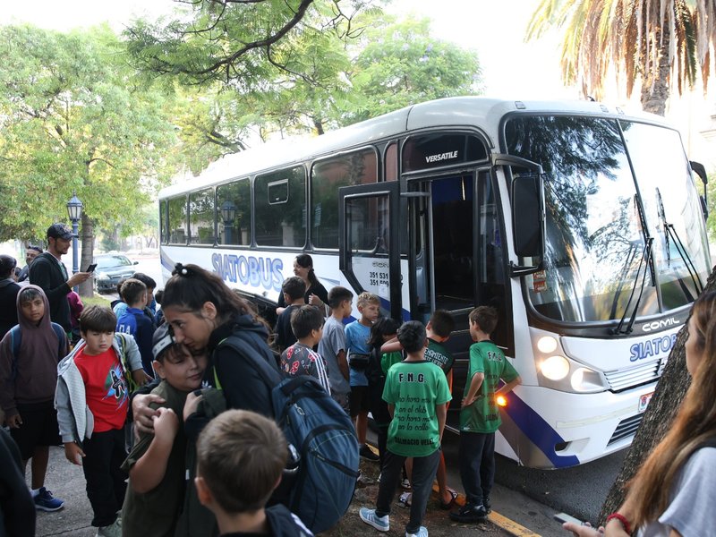 Niños villamarienses viajaron a Alta Gracia en el marco del Programa de Turismo Social
