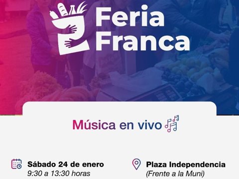 Se realizará la segunda Feria Franca del año en Plaza Independencia