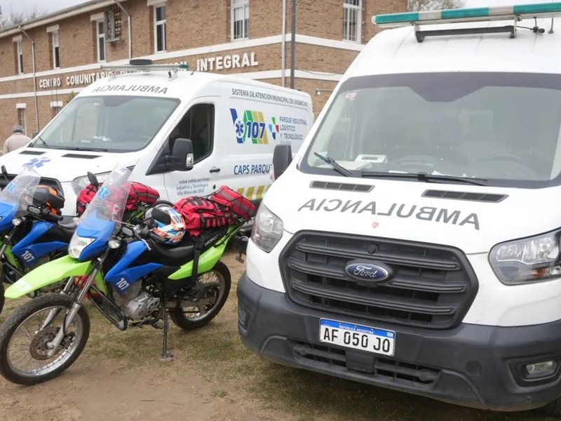 El sistema de emergencias 107VM superó las 800 atenciones en lo que va de enero