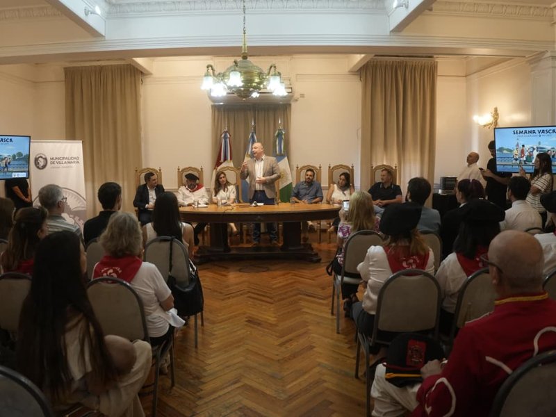 Villa María sede de la “Semana Nacional Vasca 2026”