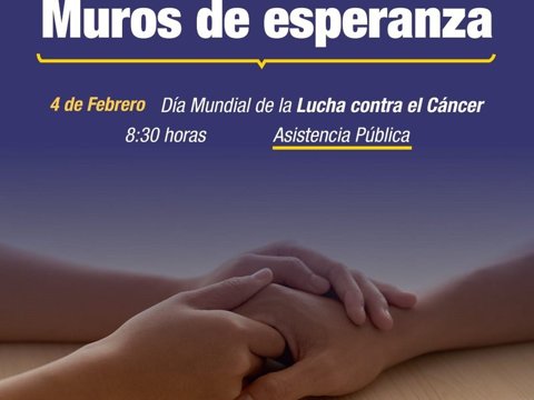 Muros de Esperanza: el municipio invita a participar de una actividad reflexiva por el Día Mundial de la Lucha contra el Cáncer