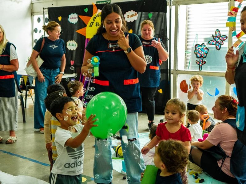 Mas de 850 niños comenzaron el Ciclo Lectivo 2026 en los Centros de Promoción Familiar